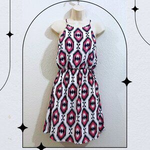 Charlotte Russe Elegant Geometric Dress XS